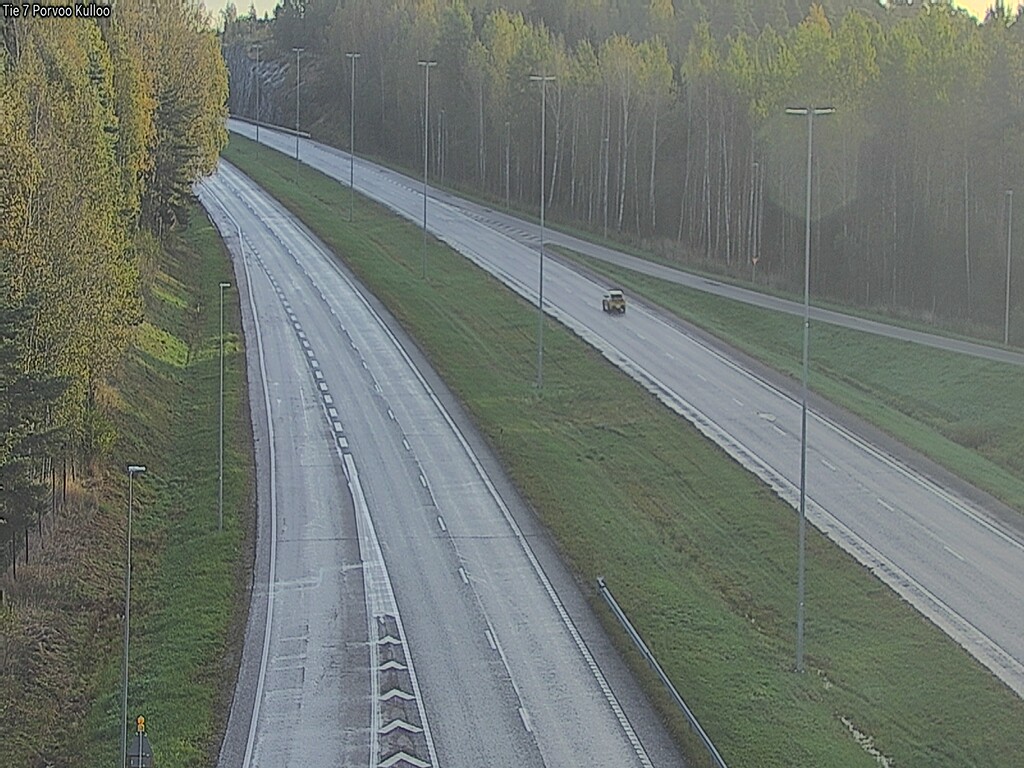 Weather Camera Image Väg 7 Borgå Kullo, Porvoo, Uusimaa