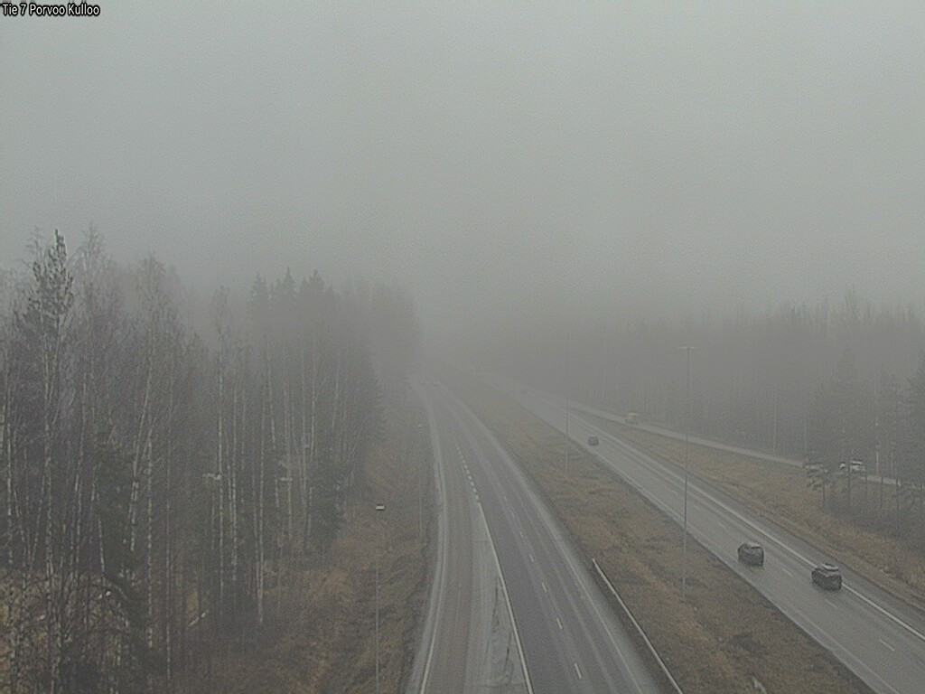 Weather Camera Image Väg 7 Borgå Kullo, Porvoo, Uusimaa