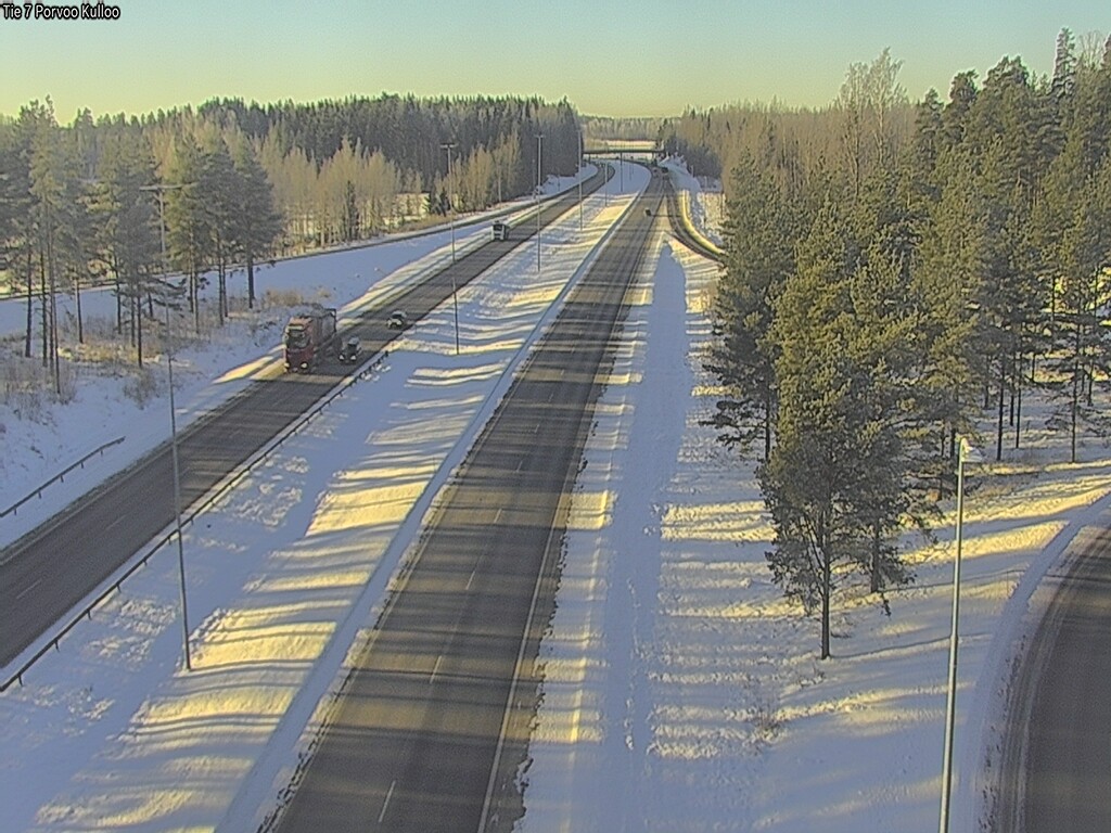 Weather Camera Image Road 7 Porvoo Kulloo, Porvoo, Uusimaa