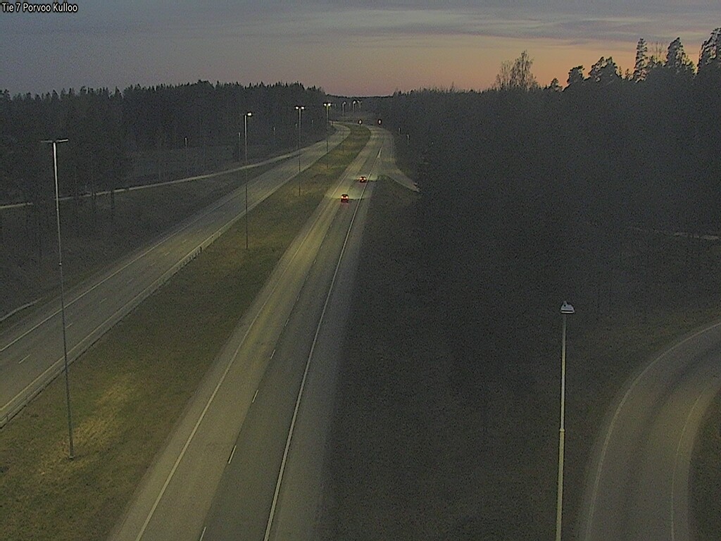 Weather Camera Image Väg 7 Borgå Kullo, Porvoo, Uusimaa