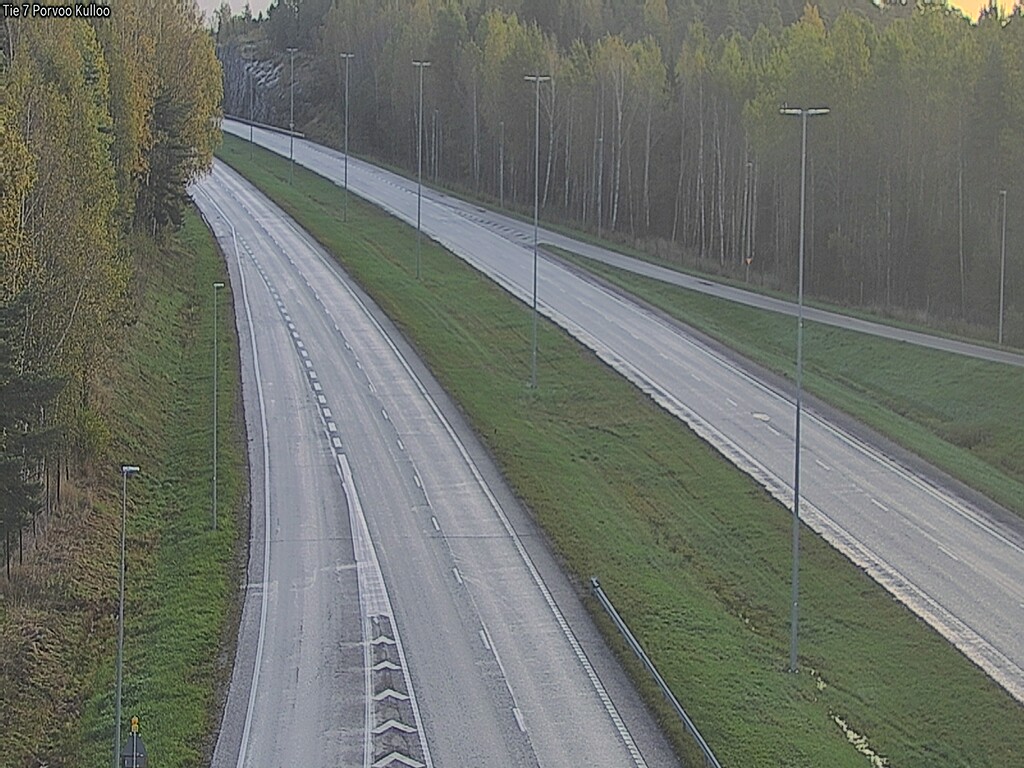 Weather Camera Image Väg 7 Borgå Kullo, Porvoo, Uusimaa