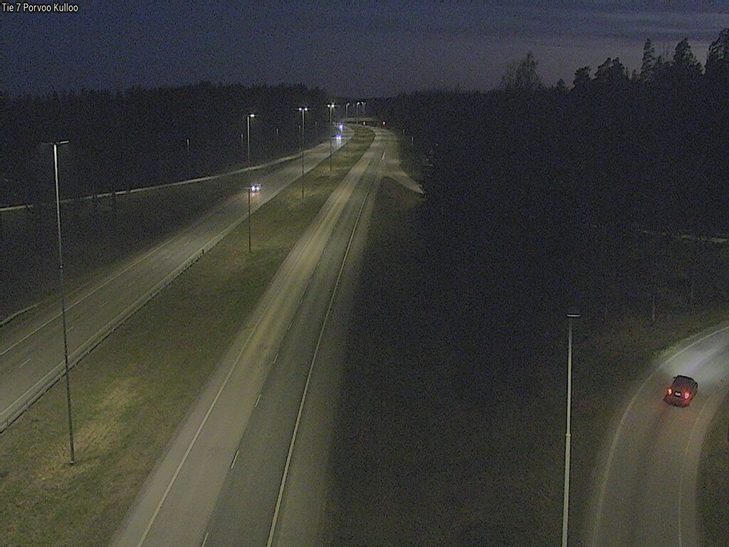 Weather Camera Image Väg 7 Borgå Kullo, Porvoo, Uusimaa