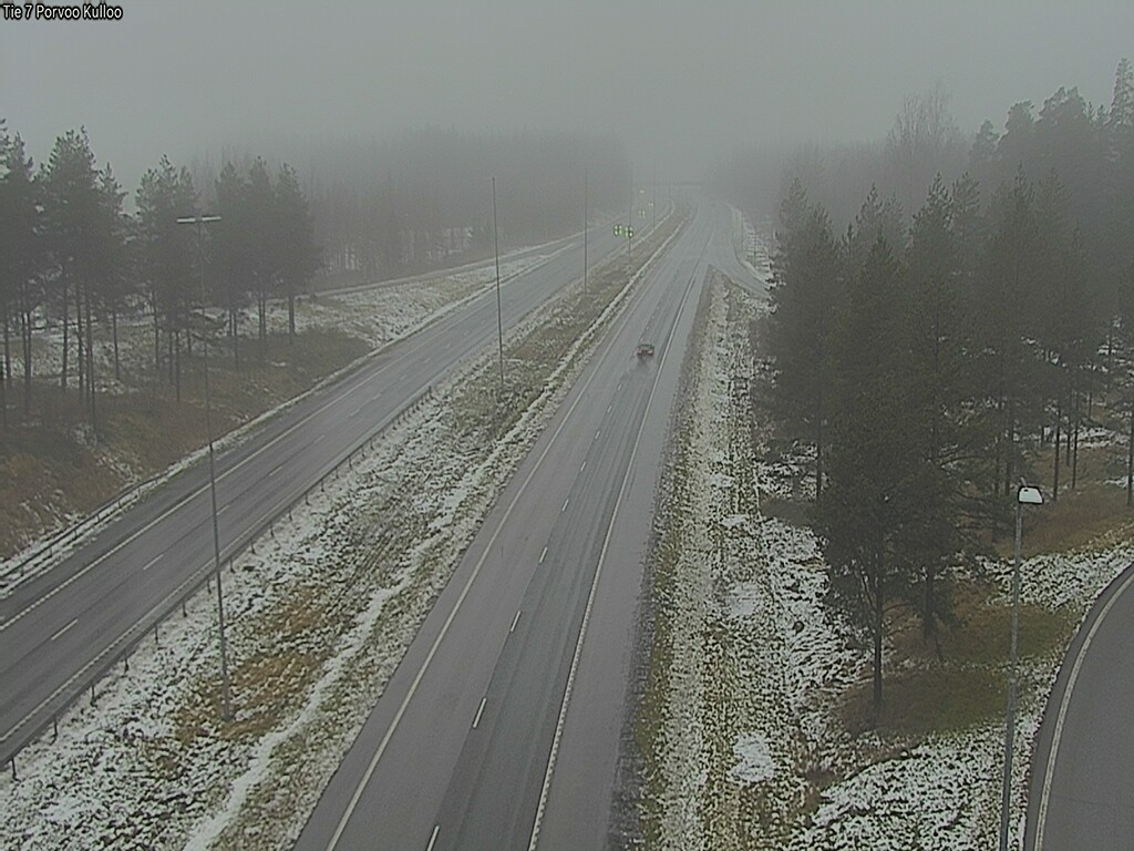 Weather Camera Image Väg 7 Borgå Kullo, Porvoo, Uusimaa
