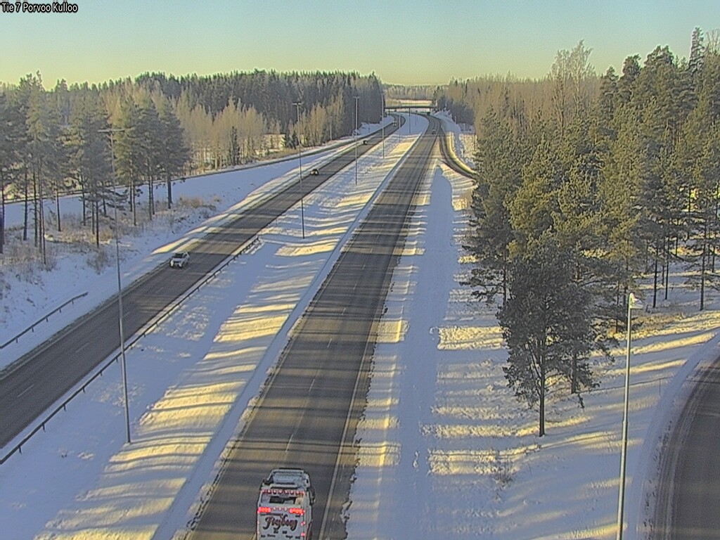 Weather Camera Image Road 7 Porvoo Kulloo, Porvoo, Uusimaa
