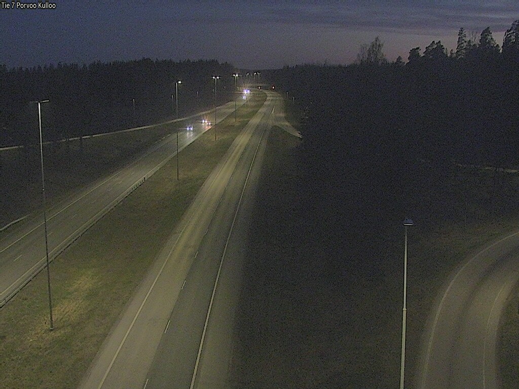 Weather Camera Image Väg 7 Borgå Kullo, Porvoo, Uusimaa