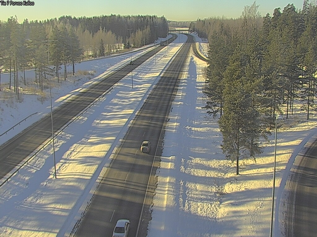 Weather Camera Image Road 7 Porvoo Kulloo, Porvoo, Uusimaa
