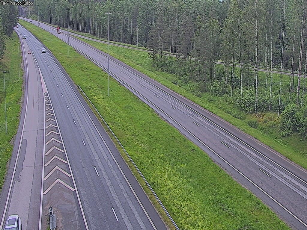 Weather Camera Image Road 7 Porvoo Kulloo, Porvoo, Uusimaa
