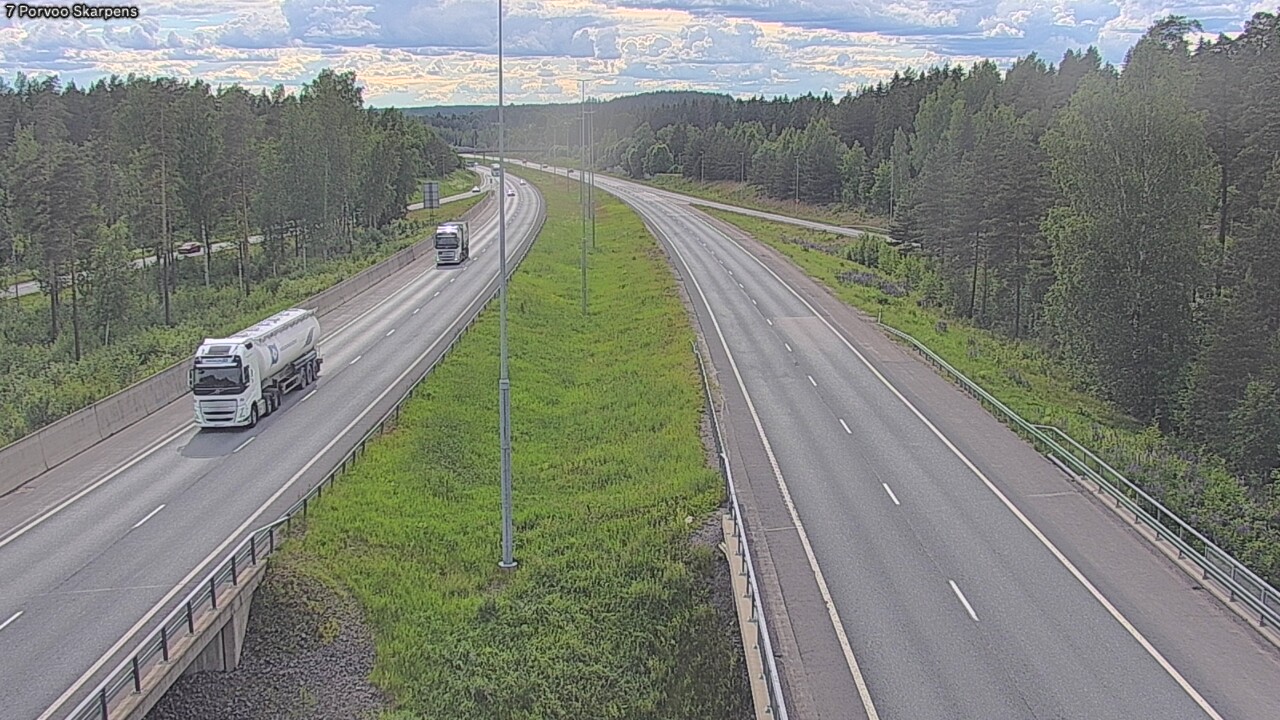 Kelikamerat Kuva Tie 7 Porvoo Skarpens, Porvoo, Uusimaa