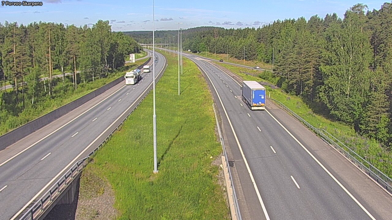 Kelikamerat Kuva Tie 7 Porvoo Skarpens, Porvoo, Uusimaa