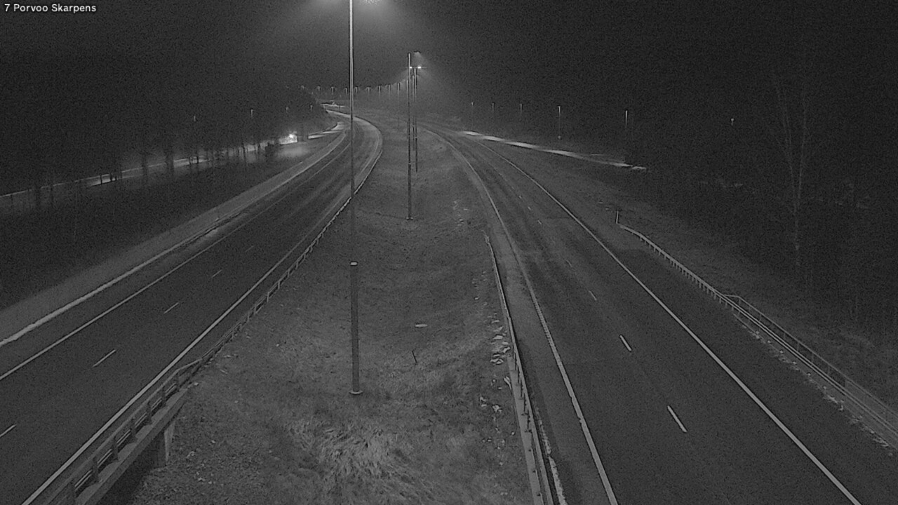 Weather Camera Image Väg 7 Borgå Skarpens, Porvoo, Uusimaa