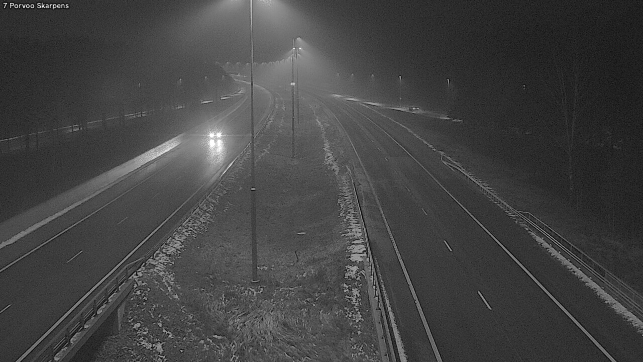 Weather Camera Image Väg 7 Borgå Skarpens, Porvoo, Uusimaa