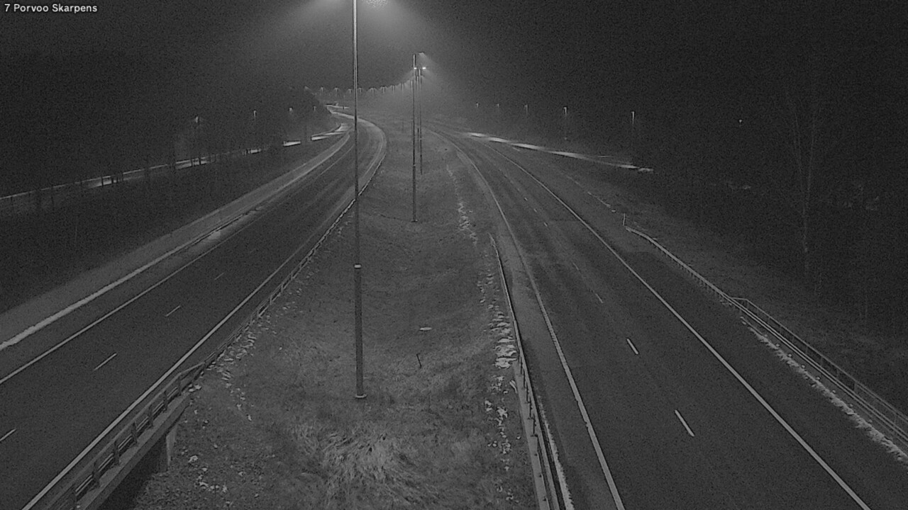 Weather Camera Image Väg 7 Borgå Skarpens, Porvoo, Uusimaa