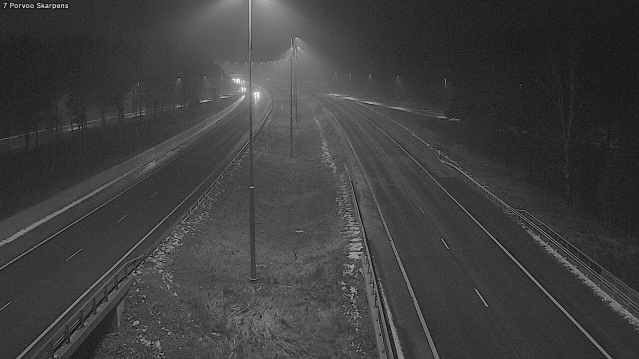 Weather Camera Image Väg 7 Borgå Skarpens, Porvoo, Uusimaa
