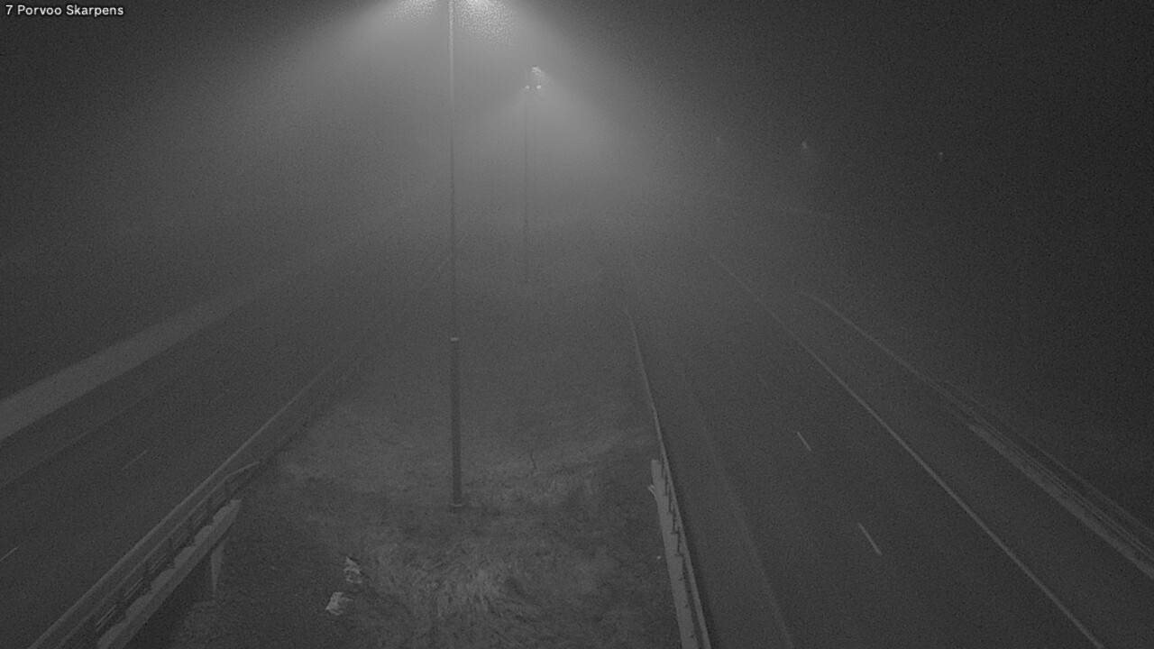 Weather Camera Image Road 7 Porvoo Skarpens, Porvoo, Uusimaa