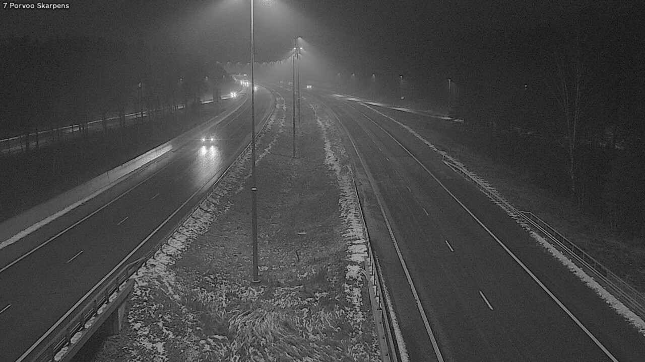 Weather Camera Image Väg 7 Borgå Skarpens, Porvoo, Uusimaa