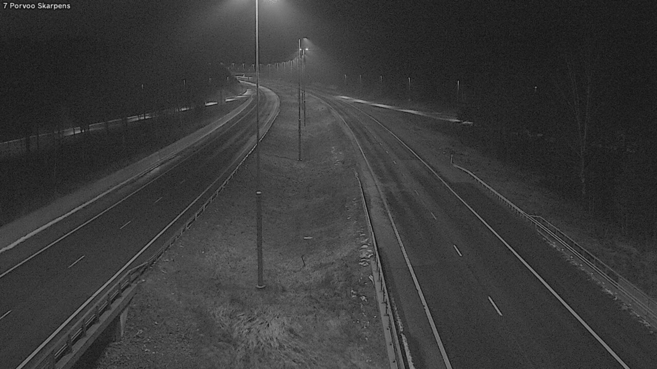 Weather Camera Image Väg 7 Borgå Skarpens, Porvoo, Uusimaa