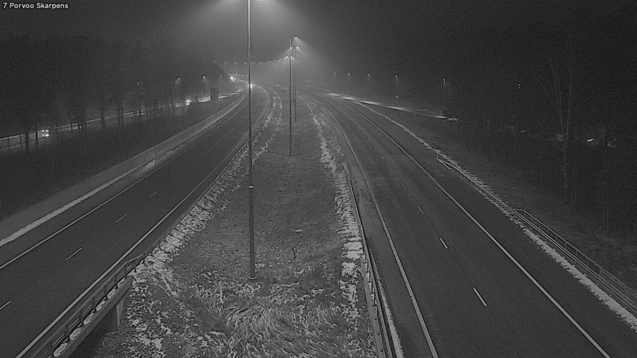 Weather Camera Image Väg 7 Borgå Skarpens, Porvoo, Uusimaa