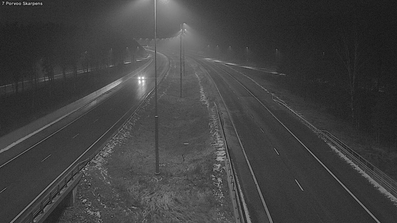 Weather Camera Image Väg 7 Borgå Skarpens, Porvoo, Uusimaa