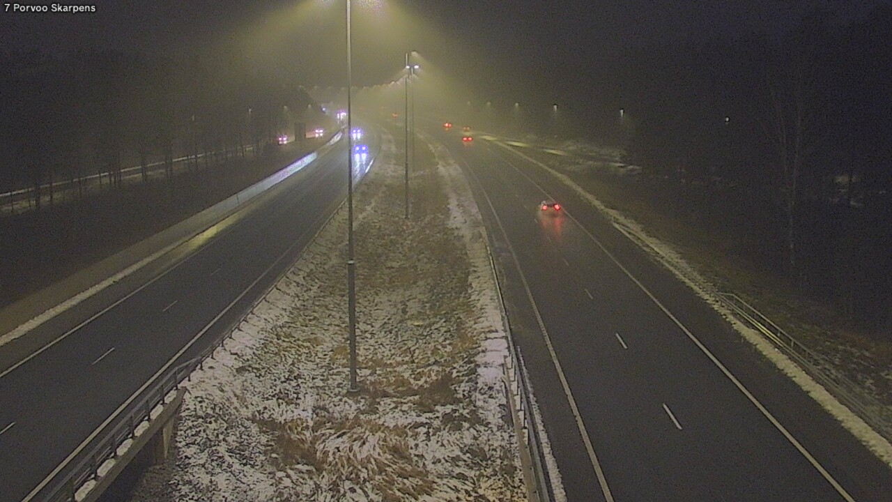Weather Camera Image Väg 7 Borgå Skarpens, Porvoo, Uusimaa