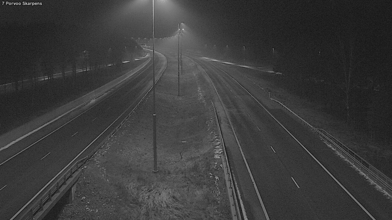 Weather Camera Image Väg 7 Borgå Skarpens, Porvoo, Uusimaa