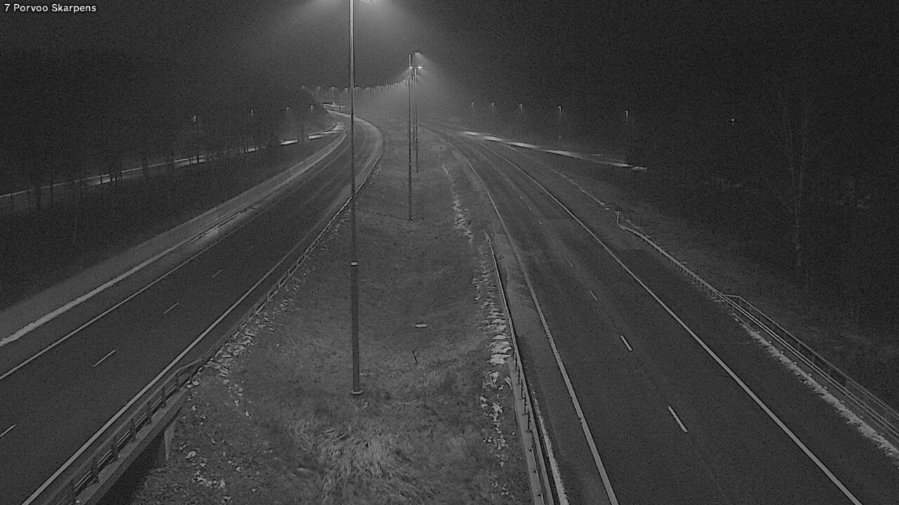 Weather Camera Image Väg 7 Borgå Skarpens, Porvoo, Uusimaa