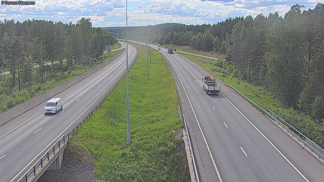 Kelikamerat Kuva Tie 7 Porvoo Skarpens, Porvoo, Uusimaa