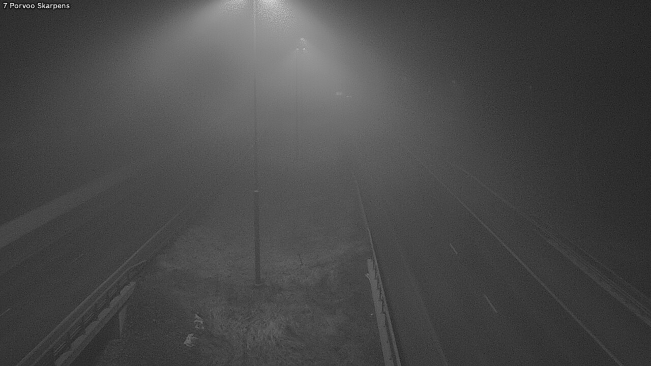 Weather Camera Image Road 7 Porvoo Skarpens, Porvoo, Uusimaa