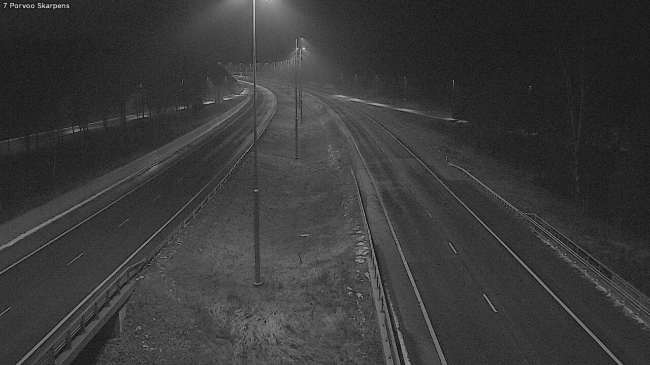 Weather Camera Image Väg 7 Borgå Skarpens, Porvoo, Uusimaa