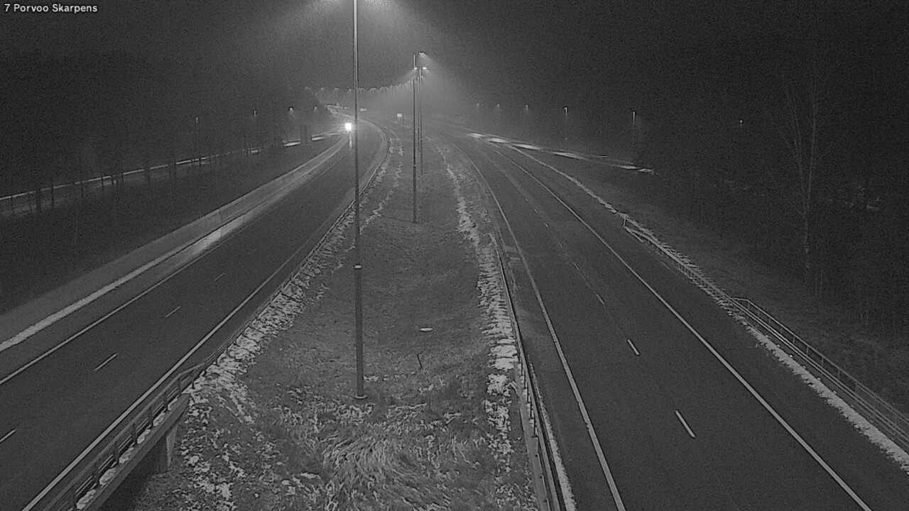 Weather Camera Image Väg 7 Borgå Skarpens, Porvoo, Uusimaa