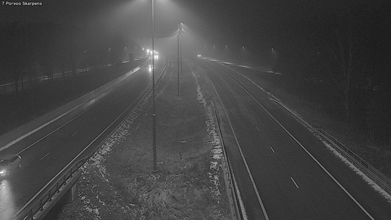 Weather Camera Image Väg 7 Borgå Skarpens, Porvoo, Uusimaa
