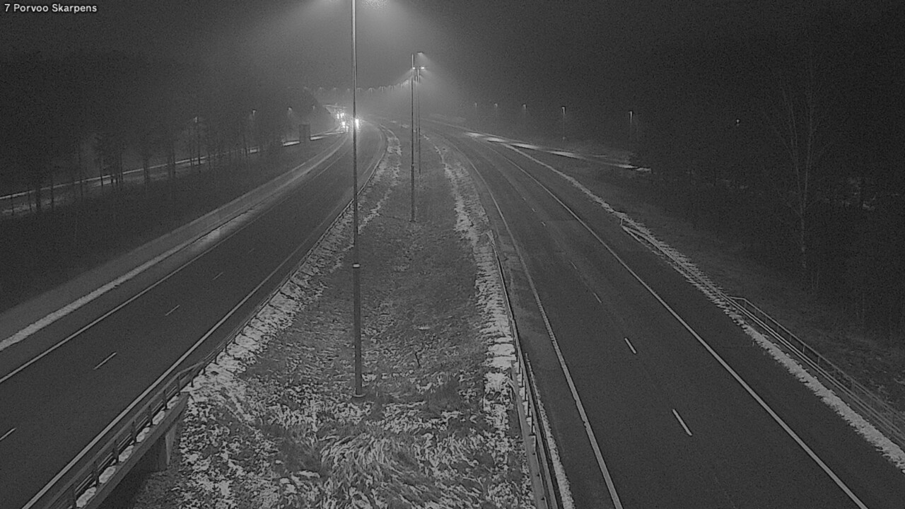 Weather Camera Image Väg 7 Borgå Skarpens, Porvoo, Uusimaa