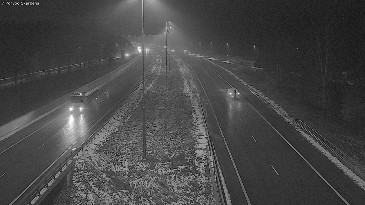 Weather Camera Image Väg 7 Borgå Skarpens, Porvoo, Uusimaa