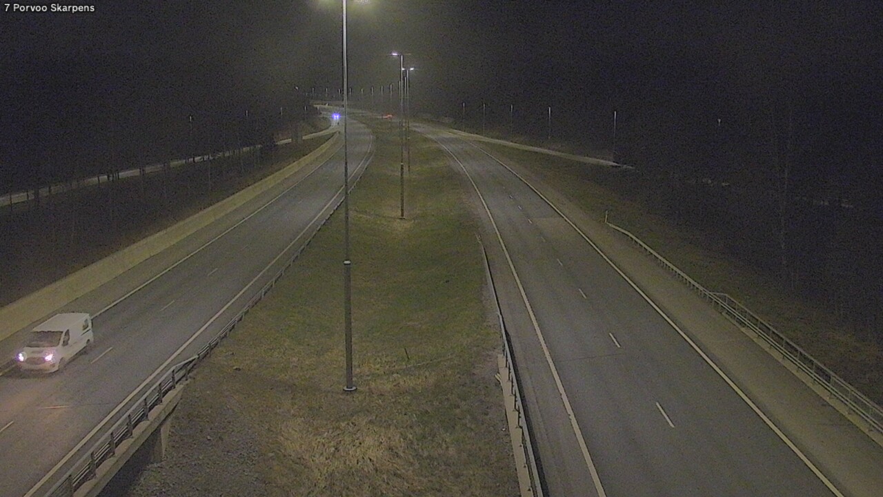 Weather Camera Image Road 7 Porvoo Skarpens, Porvoo, Uusimaa