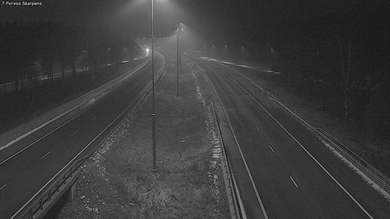 Weather Camera Image Väg 7 Borgå Skarpens, Porvoo, Uusimaa