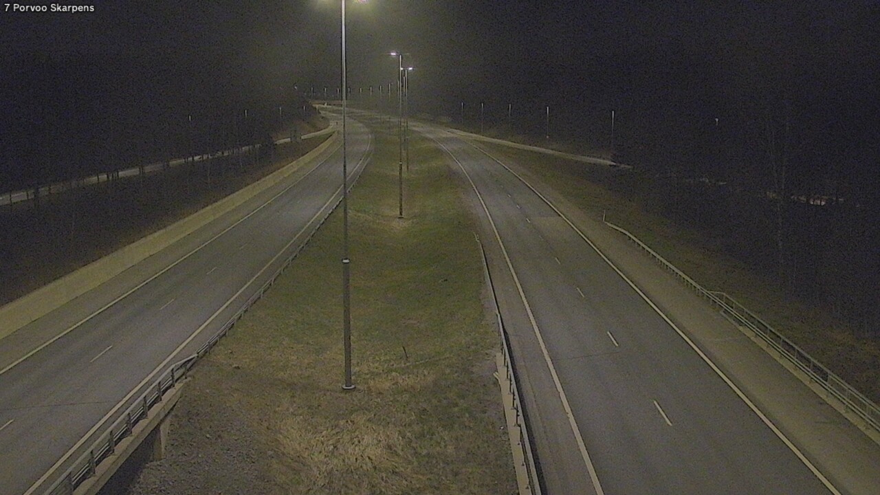 Weather Camera Image Väg 7 Borgå Skarpens, Porvoo, Uusimaa