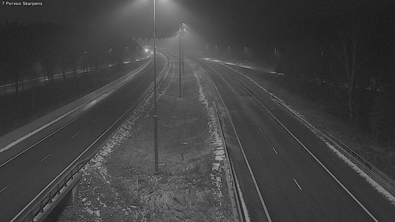 Weather Camera Image Väg 7 Borgå Skarpens, Porvoo, Uusimaa