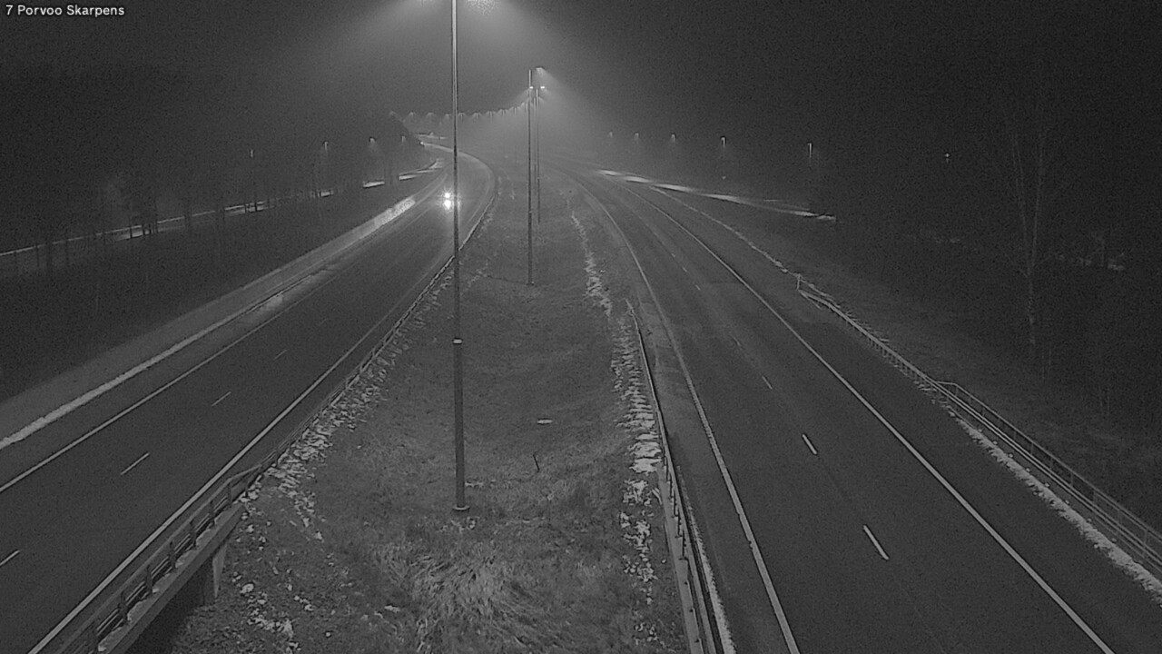Weather Camera Image Väg 7 Borgå Skarpens, Porvoo, Uusimaa