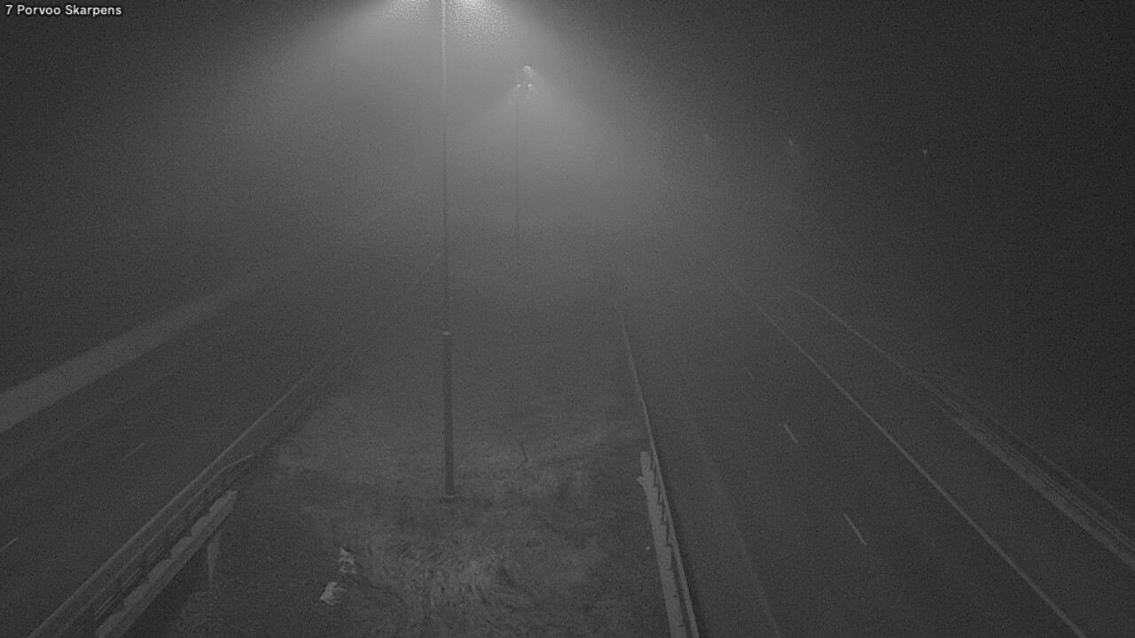 Weather Camera Image Road 7 Porvoo Skarpens, Porvoo, Uusimaa