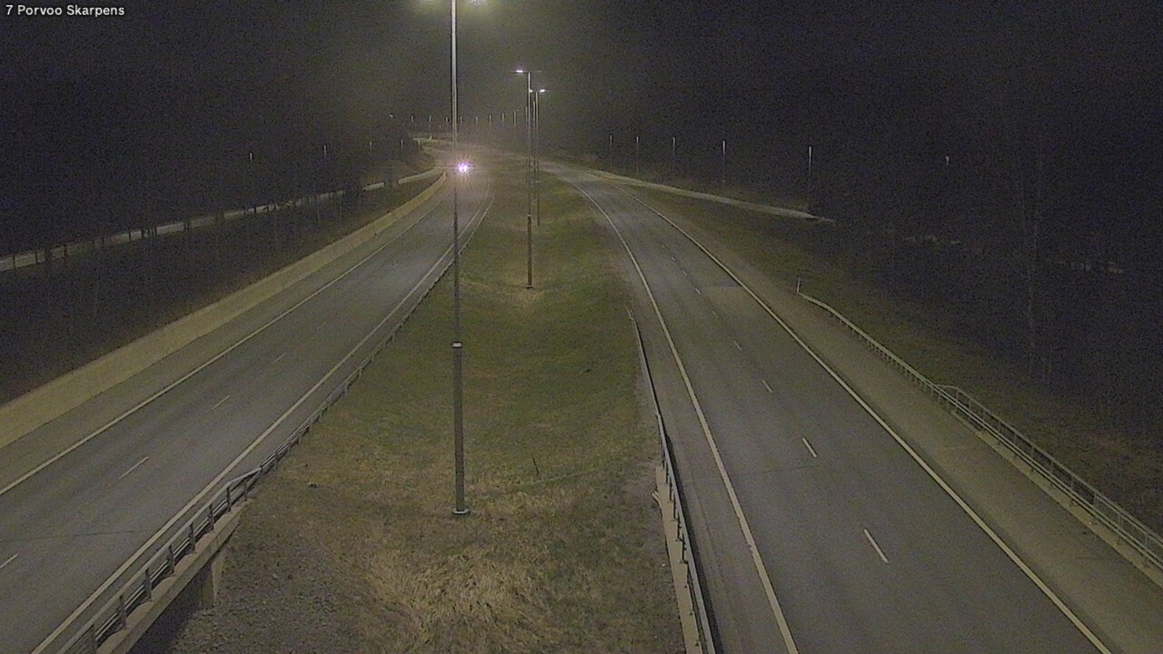 Weather Camera Image Väg 7 Borgå Skarpens, Porvoo, Uusimaa