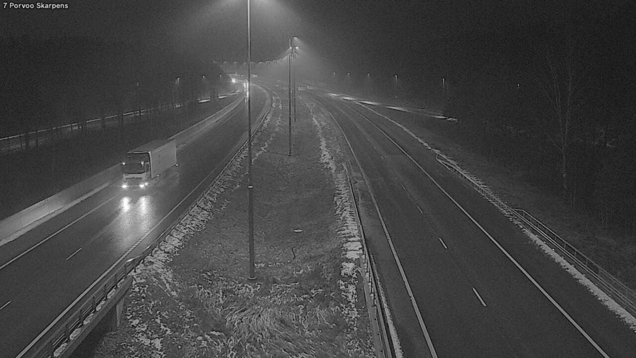 Weather Camera Image Väg 7 Borgå Skarpens, Porvoo, Uusimaa