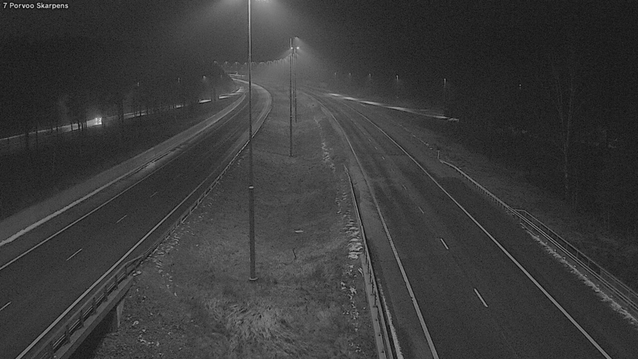 Weather Camera Image Väg 7 Borgå Skarpens, Porvoo, Uusimaa