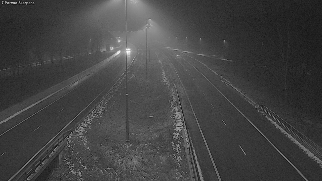 Weather Camera Image Väg 7 Borgå Skarpens, Porvoo, Uusimaa