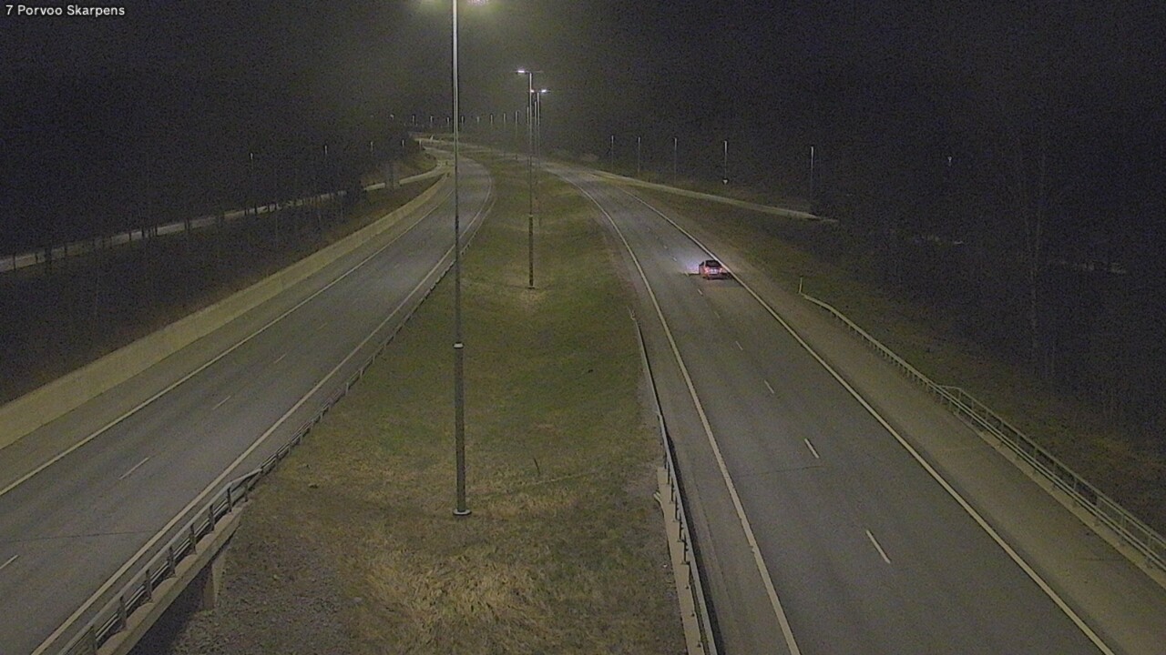 Weather Camera Image Road 7 Porvoo Skarpens, Porvoo, Uusimaa