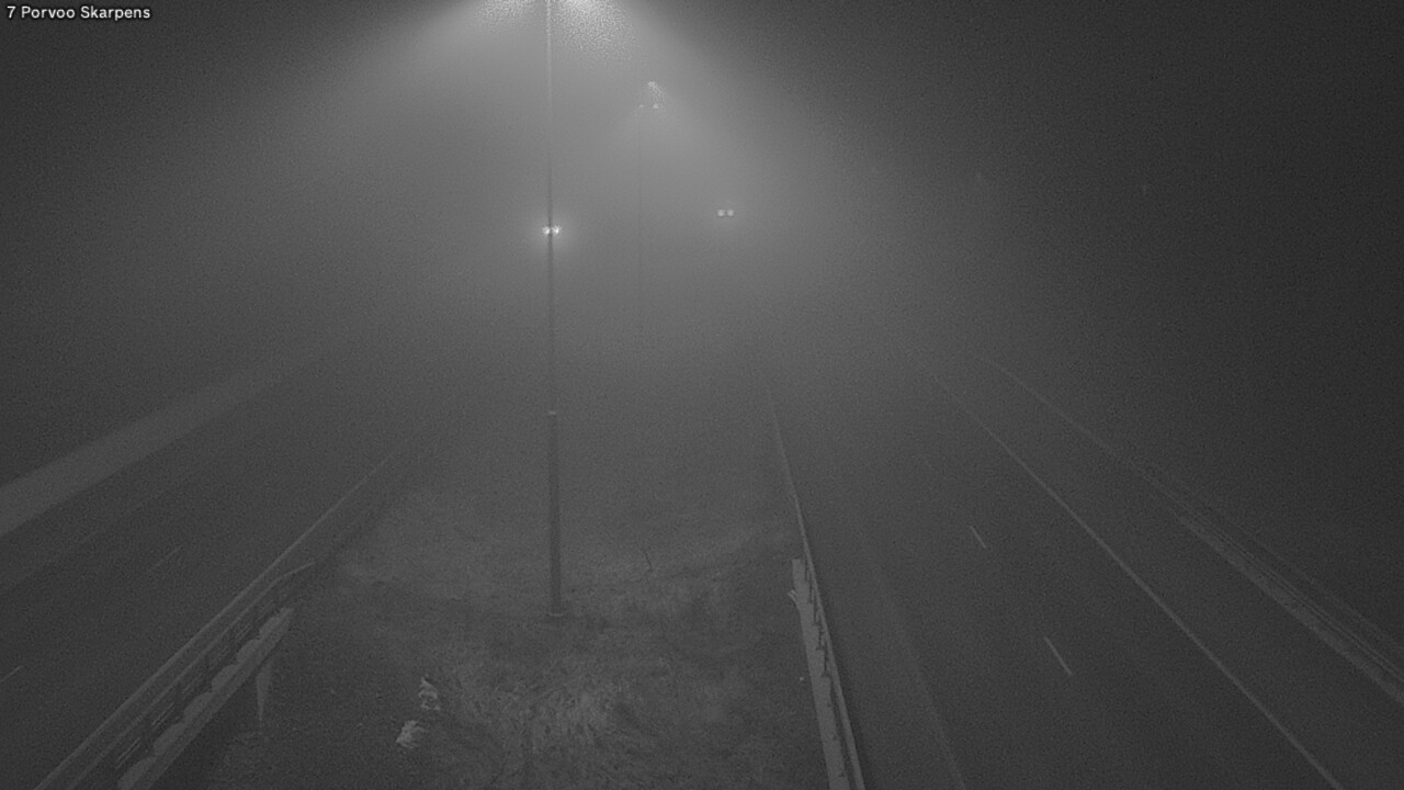 Weather Camera Image Road 7 Porvoo Skarpens, Porvoo, Uusimaa