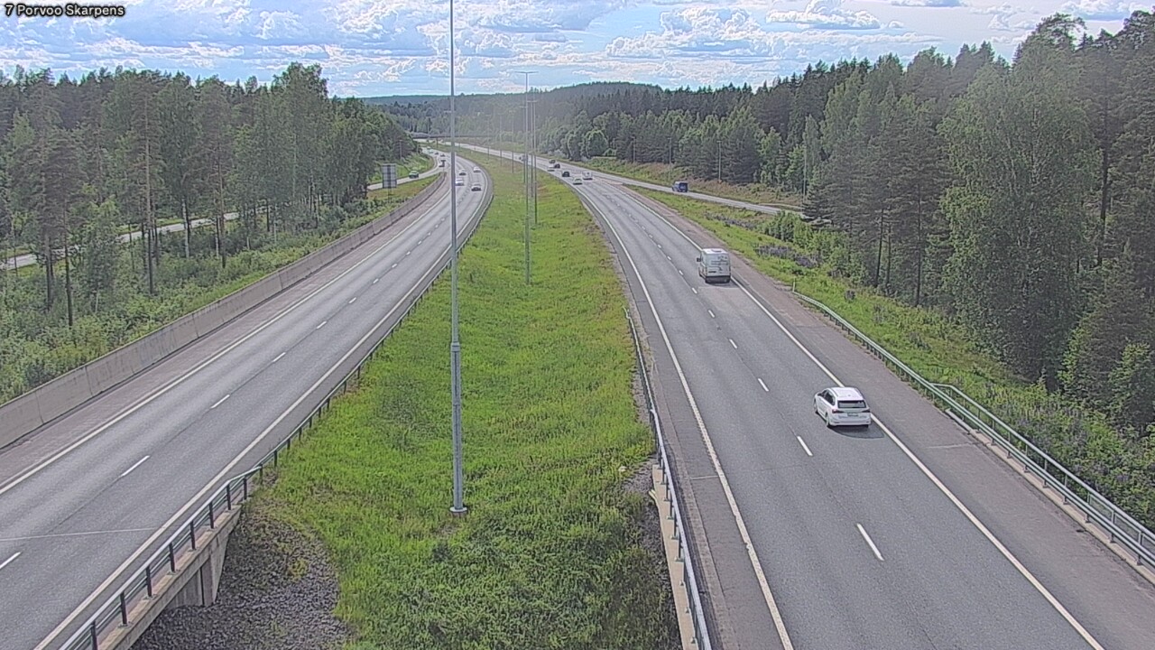 Kelikamerat Kuva Tie 7 Porvoo Skarpens, Porvoo, Uusimaa