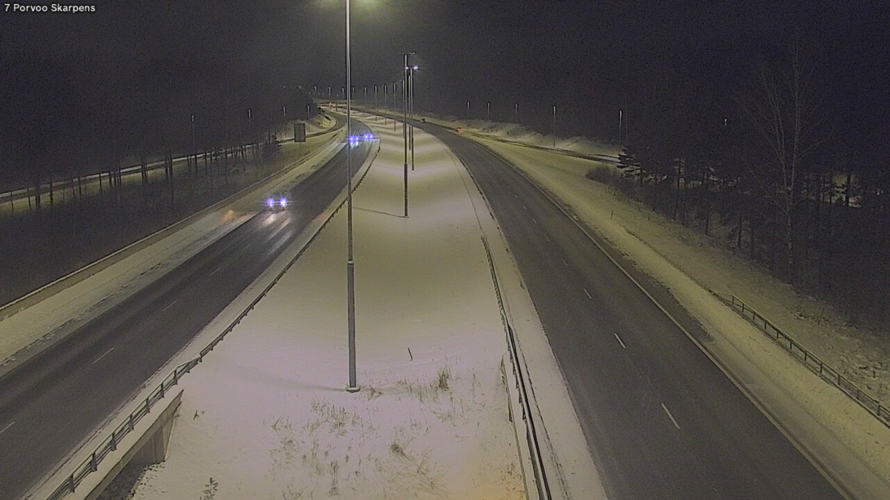 Weather Camera Image Väg 7 Borgå Skarpens, Porvoo, Uusimaa