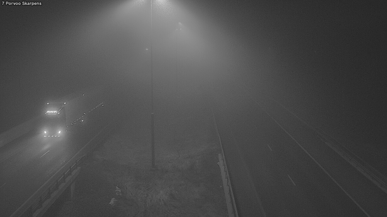 Weather Camera Image Road 7 Porvoo Skarpens, Porvoo, Uusimaa
