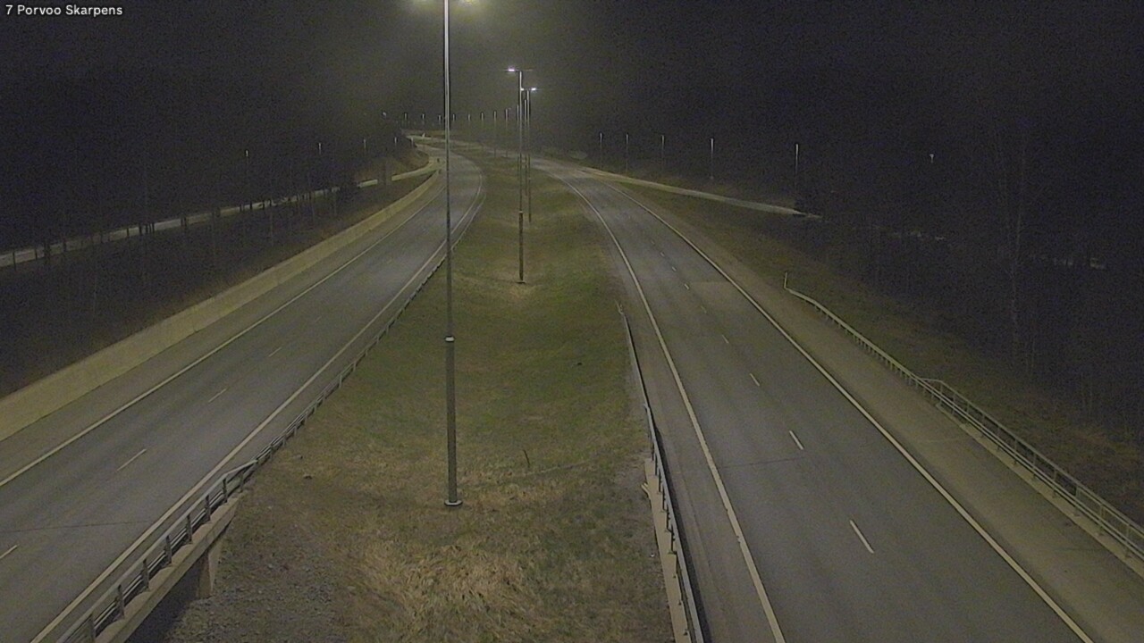 Weather Camera Image Road 7 Porvoo Skarpens, Porvoo, Uusimaa