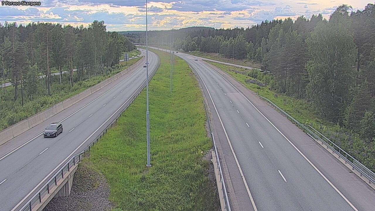 Kelikamerat Kuva Tie 7 Porvoo Skarpens, Porvoo, Uusimaa
