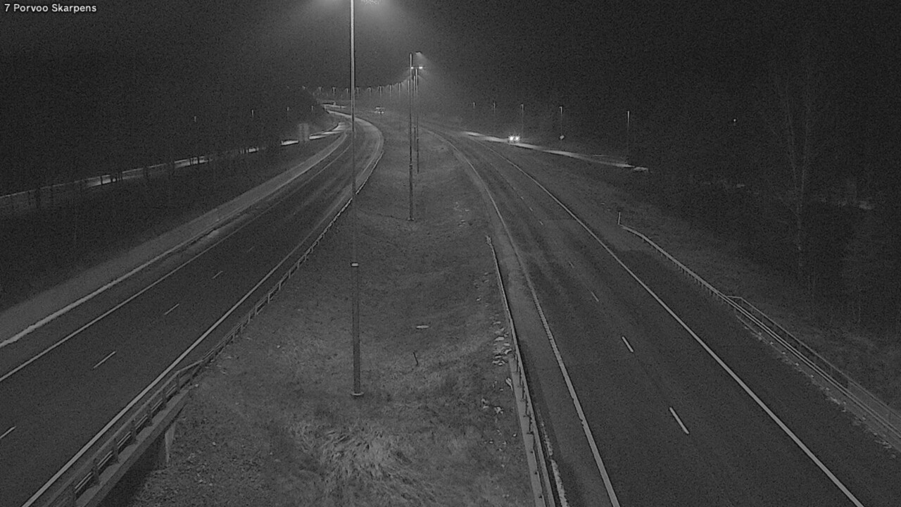 Weather Camera Image Väg 7 Borgå Skarpens, Porvoo, Uusimaa